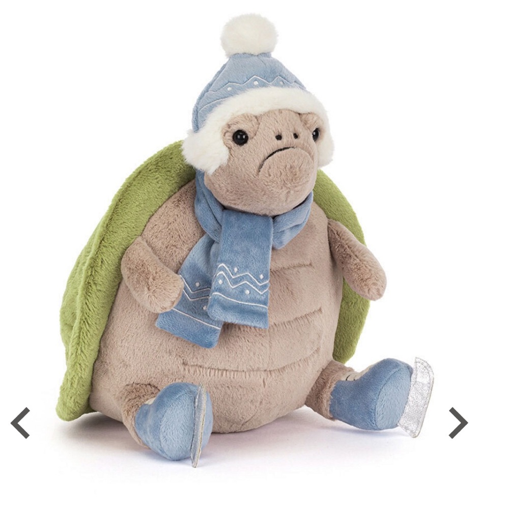 Jelly cat Timmy Turtle 'Skating' NWT